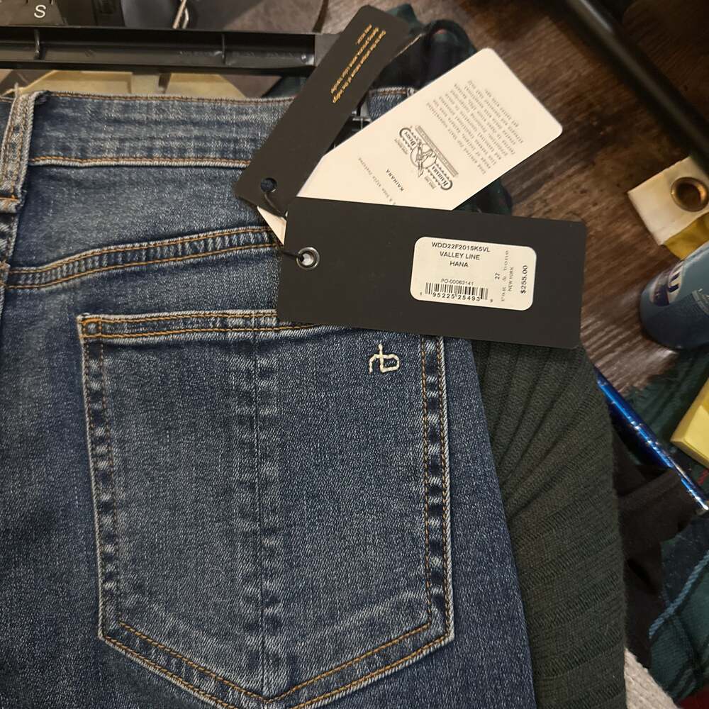 RAG & BONE Hana Straight Leg Jeans Slim